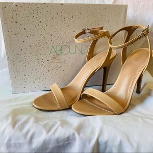 Abound Baxter-PU Nude sandal heels, 11M